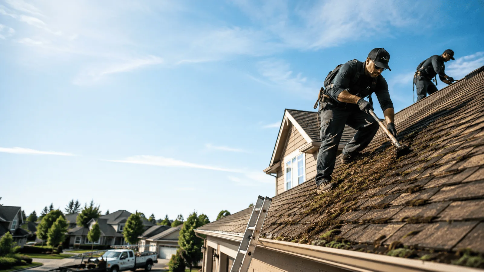 Roof Moss Removal in York, ND near me